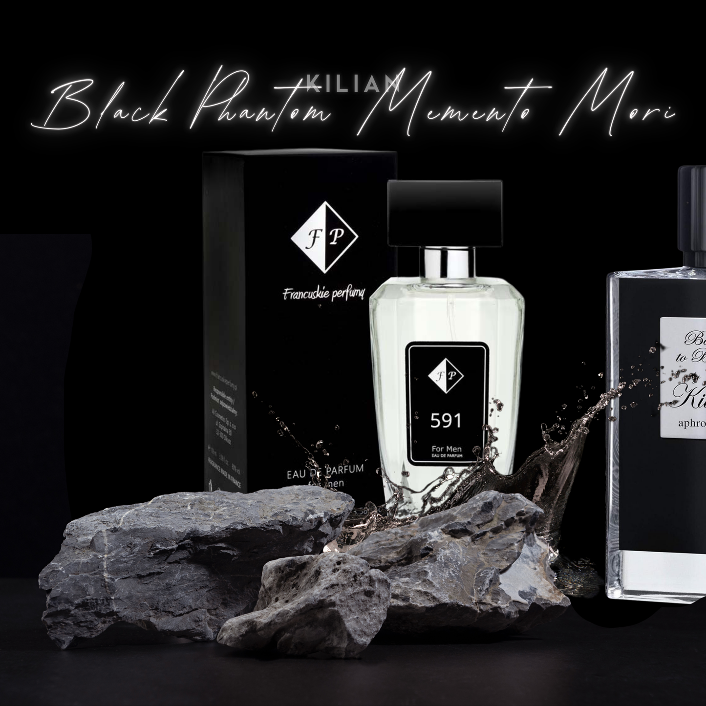No.591 | Prancūziški kvepalai | įkvėpti Kilian - Black Phantom Memento Mori | EDP